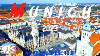 Munich, Germany 🇩🇪 4K UHD 60fps | Aerial Drone Tour