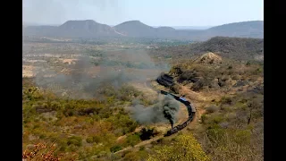 Steam Freight Into The Wilderness - Garratt 15A-414 - Zimbabwe 2017