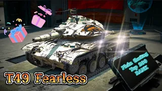 T49 Fearless - Phần thưởng top 200 - World of Tanks Blitz ( WoT Blitz )