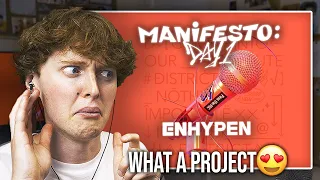 WHAT A PROJECT! (ENHYPEN - 'MANIFESTO: DAY 1' | Full Album Reaction)