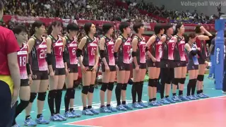 Italy vs Japan   2016 Volleyball Womens World Olympic Qualification Full