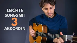 10 einfache Gitarren Lieder mit 3 Akkorden