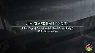 Jim Clark Rally 2022 - Elliot Payne - Onboard SS7