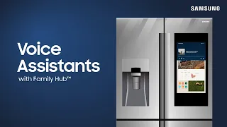 Talk to Bixby and Alexa on your Family Hub refrigerator | Samsung US