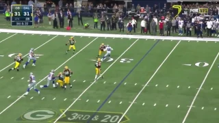Game Winning Jared Cook Catch Green Bay Packers at Dallas Cowboys