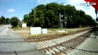 Wofford student loses leg in train accident