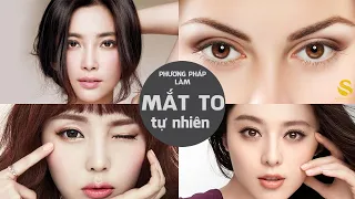 Dễ dàng và nhanh chóng! Có được đôi mắt to tròn tự nhiên vĩnh viễn, bài tập & massage mắt  Hàn Quốc
