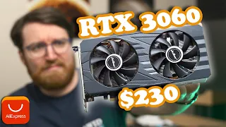 This "New" RTX 3060 From Aliexpress Was Suspiciously cheap...