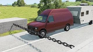 Mobil vs Chain #2 - BeamNG Drive