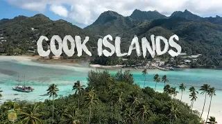 COOK ISLANDS-LITTLE PARADISE🌴🌴😍  DRONE 4K