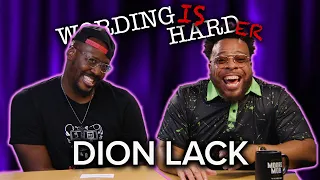 Dion Lack Vs Tahir Moore - WORDING IS HARDER!