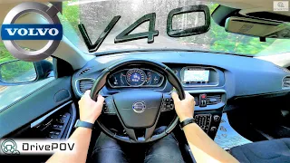 Volvo V40 1.6 D2 2016 | 115HP-270NM | POV TEST DRIVE, POV ACCELERATION, POV CITY, REVIEW | #DrivePOV
