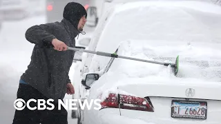 Winter storm heads east after dumping snow on West