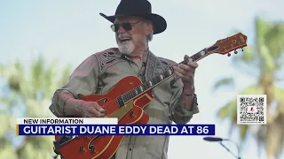 Duane Eddy, twangy guitar hero of early rock, dies at Franklin hospital at age 86