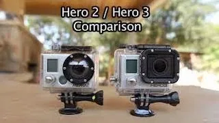 GoPro Hero3 Black vs Hero2 Comparison VIDEO Test