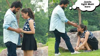 Can You Please Tie My Shoe Laces | Prank on Cute Girl | Hidden Twist |Yash Choudhary