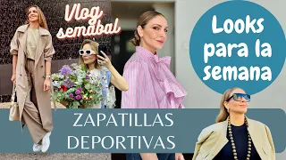 LOOKS PARA LA SEMANA / Vlog con ROPA PONIBLE Y REALISTA  (tu asesora de imagen y moda)