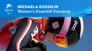 🇨🇦 Canada's Michaela Gosselin Makes Her Amazing Debut! | Beijing 2022 Paralympic Winter Games