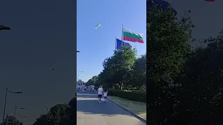 Наш український прапор у Бургасі