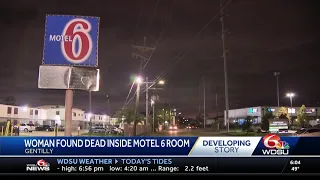Woman found dead inside a Motel 6