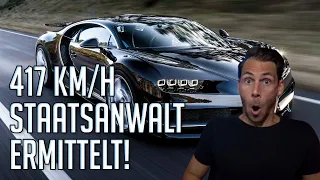 Bugatti Chiron: Milliardär rast mit 417 km/h über A2 - Staatsanwalt ermittelt | 83metoo Talks