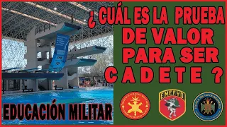 EDUCACIÓN MILITAR |¿CUAL ES LA PRUEBA DE VALOR PARA SER CADETE? | Luilly Gonz - Militar