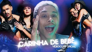 REACT ANA CASTELA - CARINHA DE BEBÊ ft. PEDRO SAMPAIO (Clipe Oficial) | BABYCATS