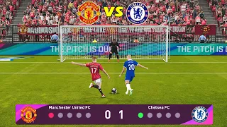 Big Match ! Man United VS Chelsea - Penalty Shoot