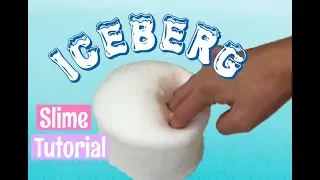Iceberg Slime Tutorial!  Crunchy Fluffy Slime! Satisfying Slime ASMR! | Fun4girls