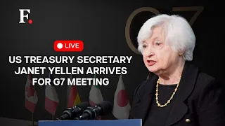 G7 FMs Meet LIVE : US Treasury Secretary Janet Yellen Doorstep Ahead Of G7 Finance Ministers Meeting