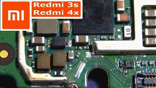 Xiaomi Redmi 4x , Redmi 3s repair display backlight / Xiaomi Redmi 4x ремонт подсветки дисплея