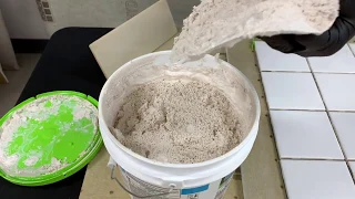 Installation Tips to Installing SPECTRALOCK 1 Pre-Mixed Grout