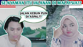 KESELESAAN RAKYAT NO 1! SAMPAI JALAN KEBUN PUN DI ASPAL. MANTUL!! | Indonesian React #VlogBebas