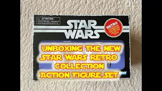 Star Wars Retro Collection Action Figure Set Unboxing