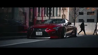 Slammed Lexus LC500