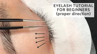 Individual Lashes Tutorial (CLOSE UP!)