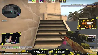 S1MPLE AWP 4K to end OVERTIME