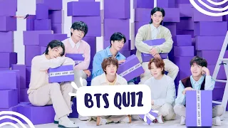 BTS Quiz | Are You A True Fan of BTS? | How Much Do You Know About BTS?