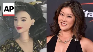 Champion figure skater Kristi Yamaguchi gets her own Barbie