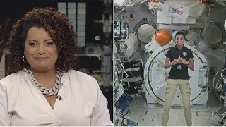 UCLA grad Jessica Watkins live from the International Space Station