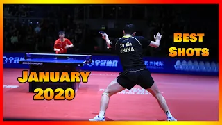 Best Table Tennis Shots January 2020 [HD]