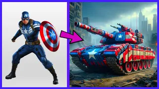 AVENGERS But TANK VENGERS 🔥 All Characters (marvel & DC) 2024💥
