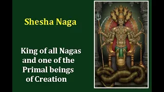 Anantha Shesha | Shesha Naga | Adi Shesha | Lord Vishnu