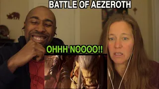 Non - World Of WarCraft Games Reacts To Battle For Azeroth #2 Cinematic Trailer