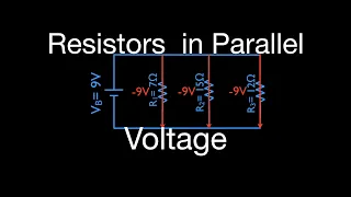 Resistors in Electric Circuits (14 of 16) Calculating Voltage for Parallel Circuits