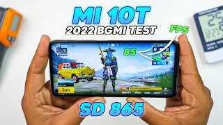 Mi 10T Pubg Test in 2022 with FPS Meter 🔥 Heating, Frame Drop & FPS LAG??