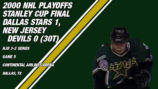 2000 Stanley Cup Final Game 5: New Jersey Devils at Dallas Stars (3OT)