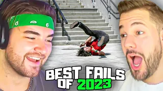 KingWoolz Reacts to FAILS OF THE YEAR SO FAR!! w/ Mike | 2023 Part 2