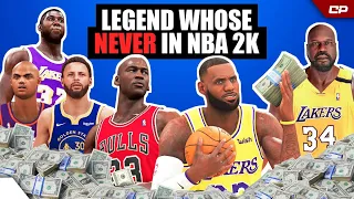 NBA LEGEND WHO'S NEVER IN NBA 2K | Clutch #Shorts