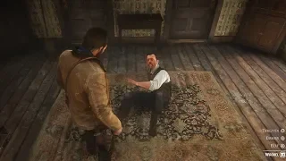 Red Dead Redemption 2 - Arthur Recover debt From Wrobel Polish Guy Gameplay (Funny Conversation)